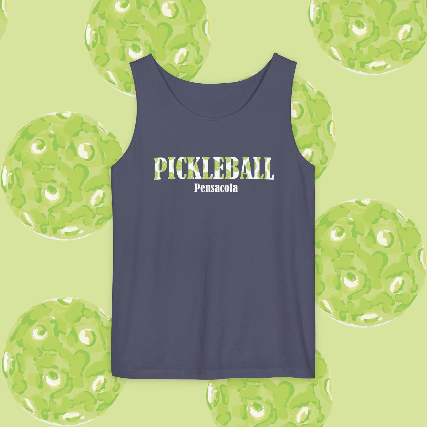 Personalizable! Pickleball Unisex Tank Top, Summer Sports Apparel, Gift for Athletes, Casual Wear, Pickleball Lover Top