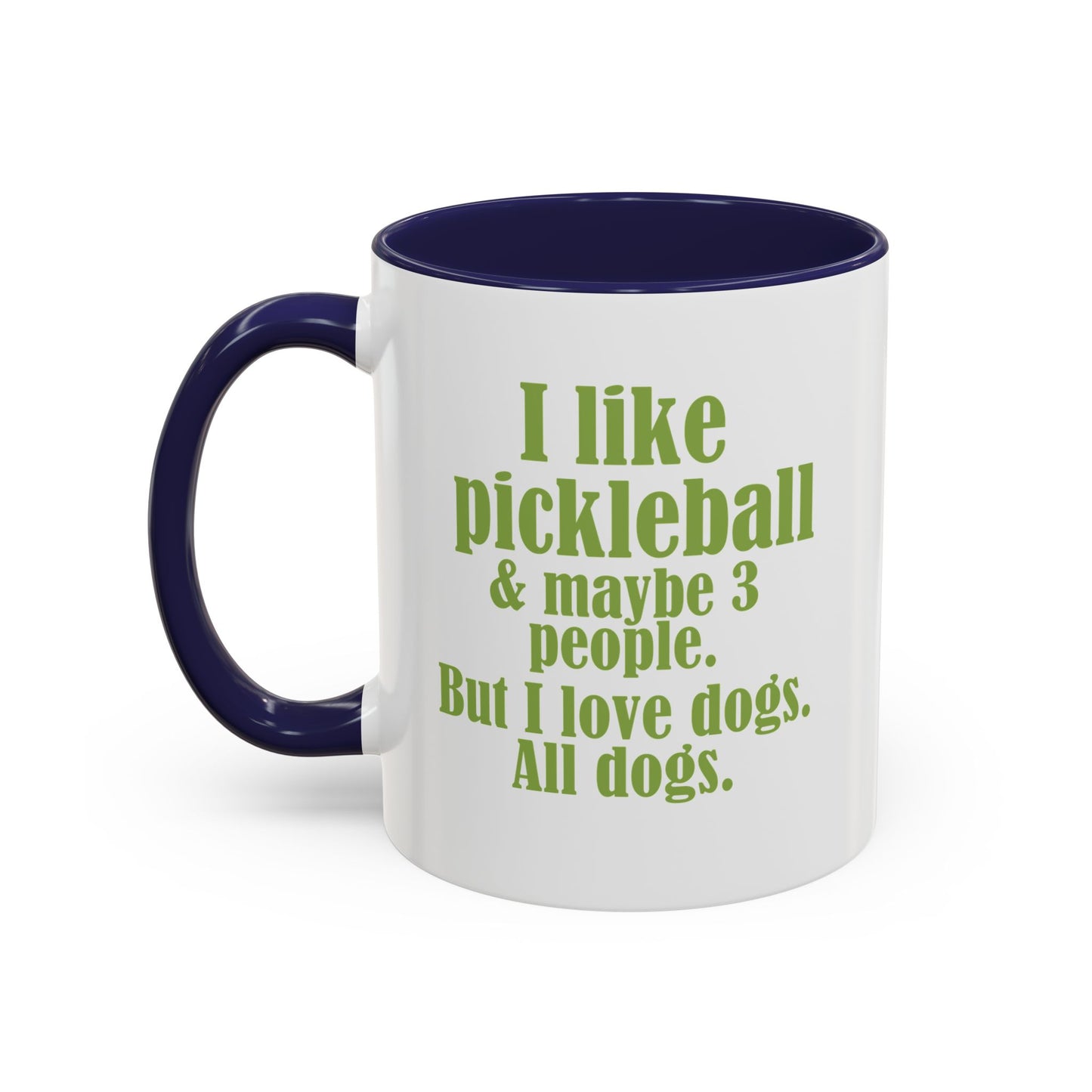 Pickleball Lover's Coffee Mug, Dog Lover Gift, Funny Pickleball Mug, Sports Enthusiast Gift, Dog Mom, Pickleball Gifts