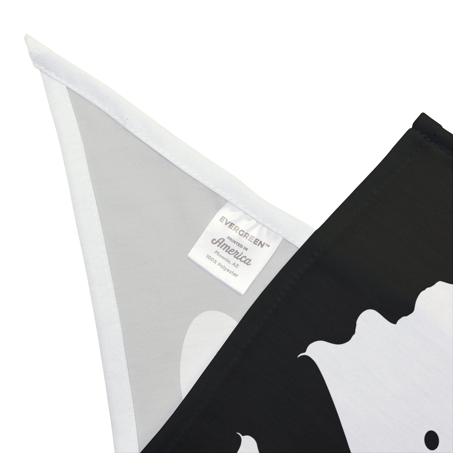 Ghostly Pet Bandana for Halloween, Dog Accessory, Cat Costume, Haunted Pet Apparel, Spooky Holiday Gear