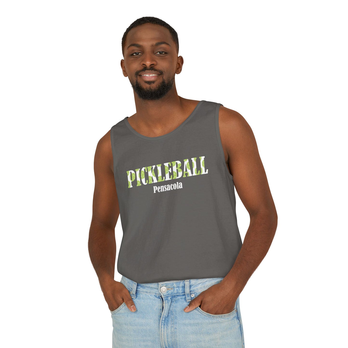 Personalizable! Pickleball Unisex Tank Top, Summer Sports Apparel, Gift for Athletes, Casual Wear, Pickleball Lover Top