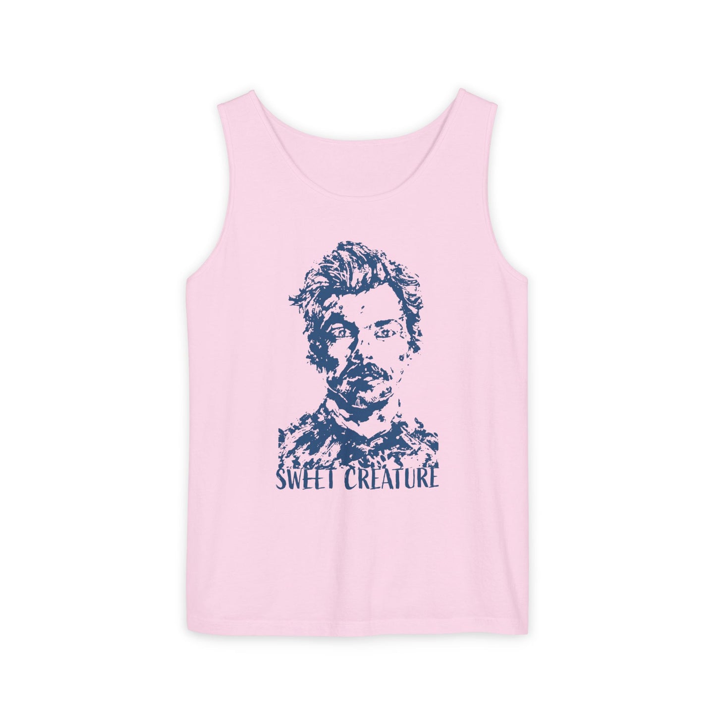 Harry Inspired Sweet Creature Vibrant Artistry Unisex Tank Top, Casual Summer Wear, Unique Gift for Art Lovers, Festival Fashion, Graphic Tee Alternative