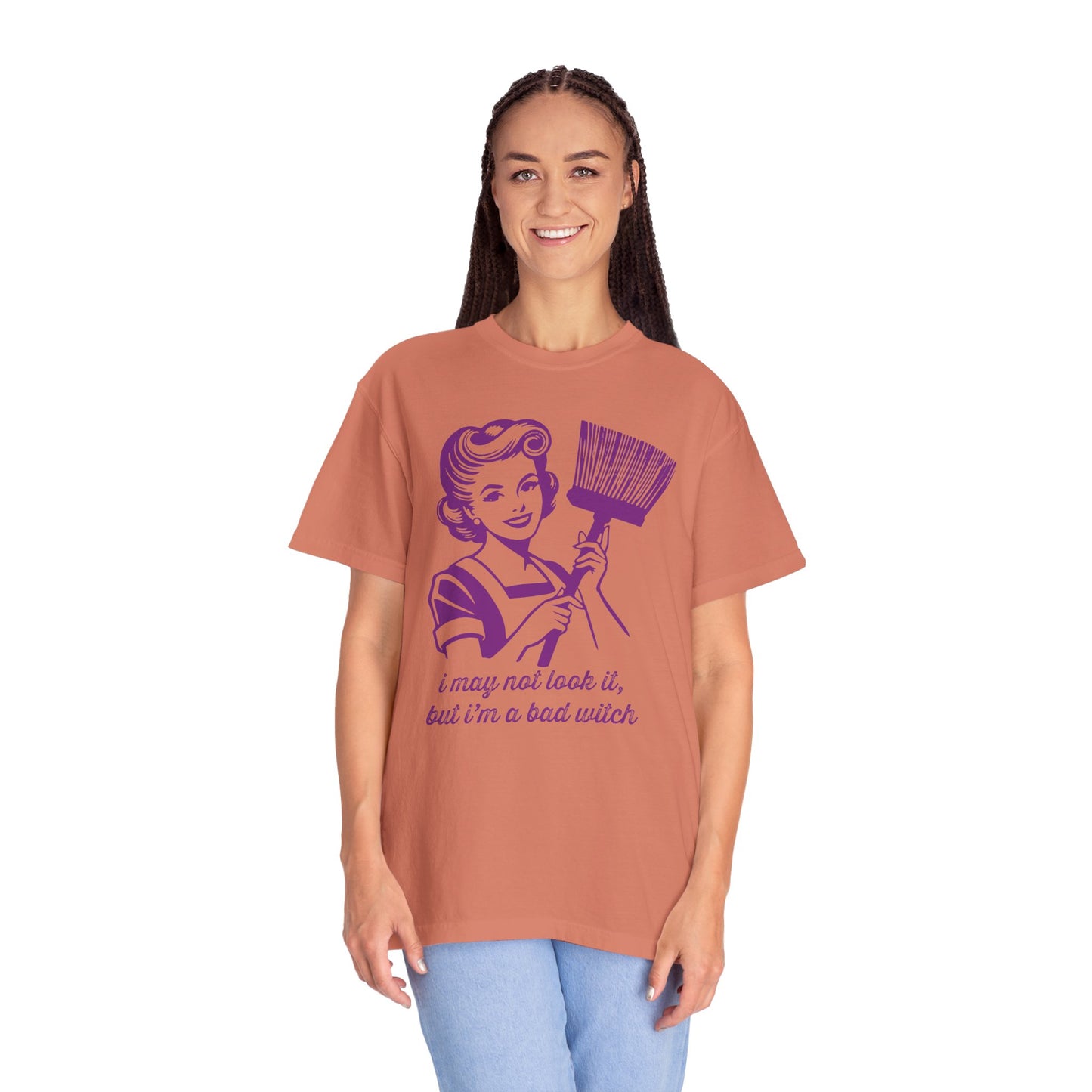 Bad Witch Unisex T-Shirt, Funny Graphic Tee, Halloween Apparel, Gift for Her, Witchy Vibes, Casual Wear
