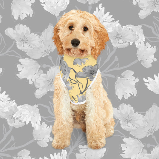 Floral Pet Hoodie - Stylish Dog Apparel, Perfect for Walks, Pet Gifts, Dog Lover Hoodie, Spring Pet Fashion, Cute Pet Outfits