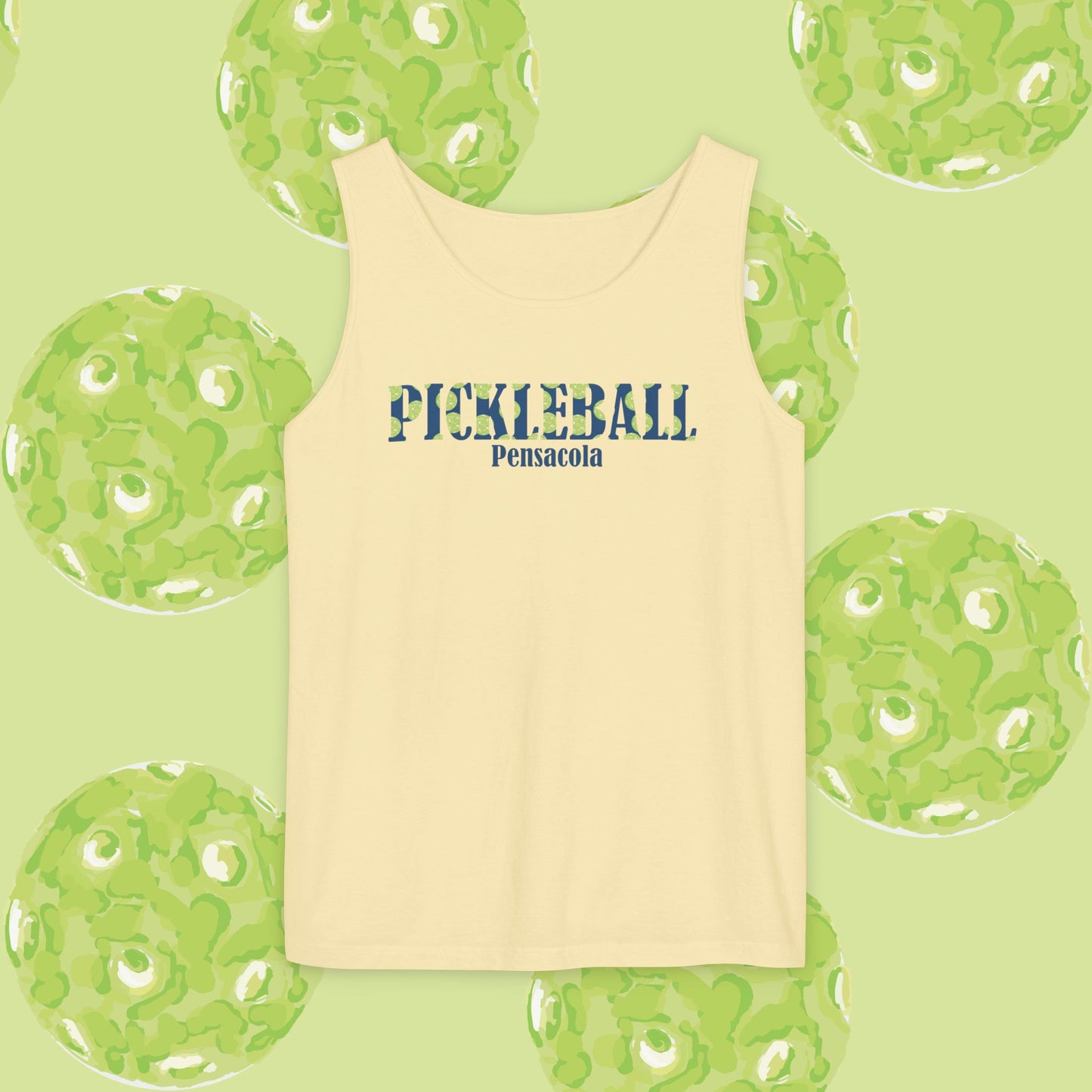 Personalizable! Pickleball Unisex Tank Top, Summer Sports Apparel, Gift for Athletes, Casual Wear, Pickleball Lover Top