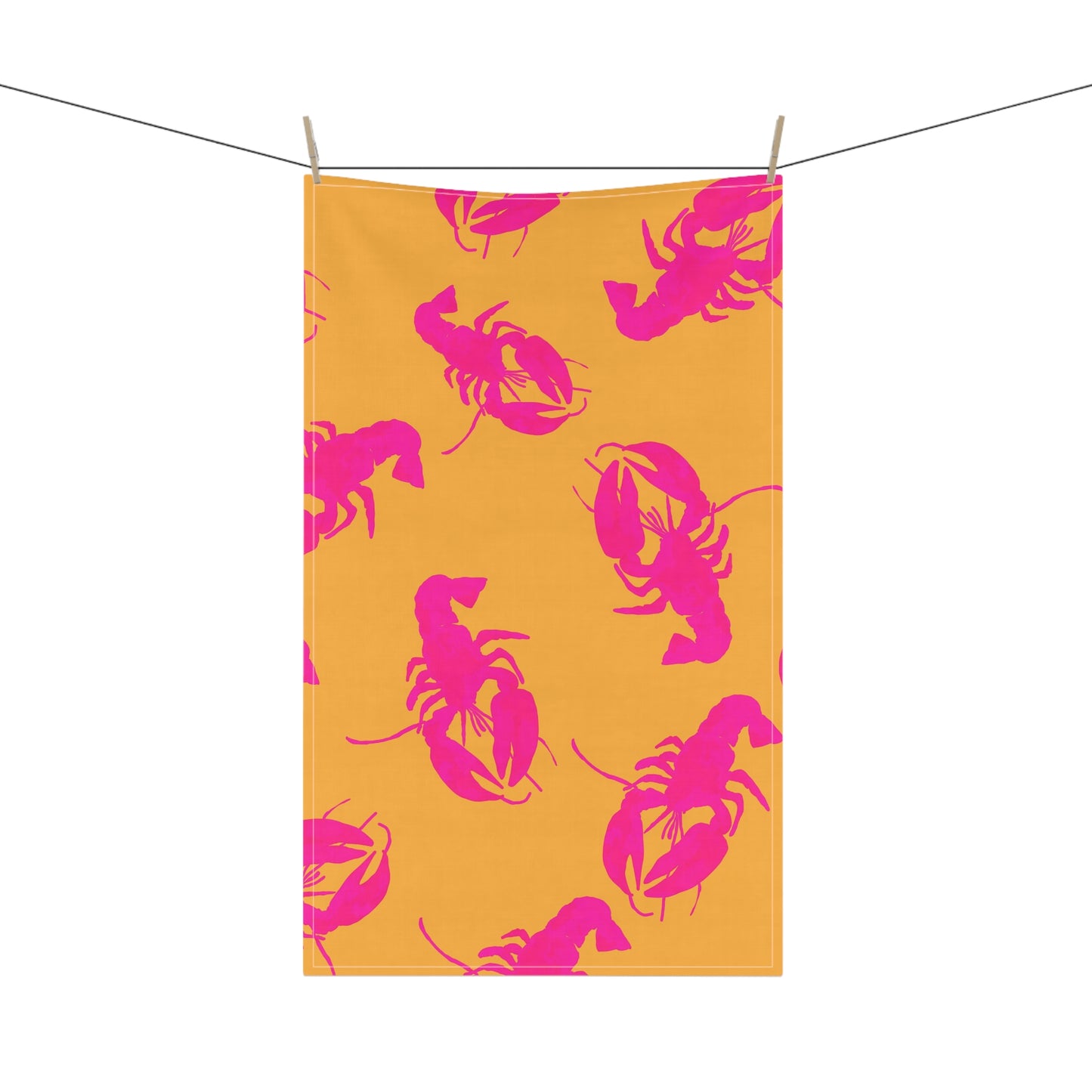Vibrant Lobster Print Tea Towels, Fun Kitchen Decor, Coastal Gift, Summer Parties, Beach House Accessories, Vibrant Home Essentials
