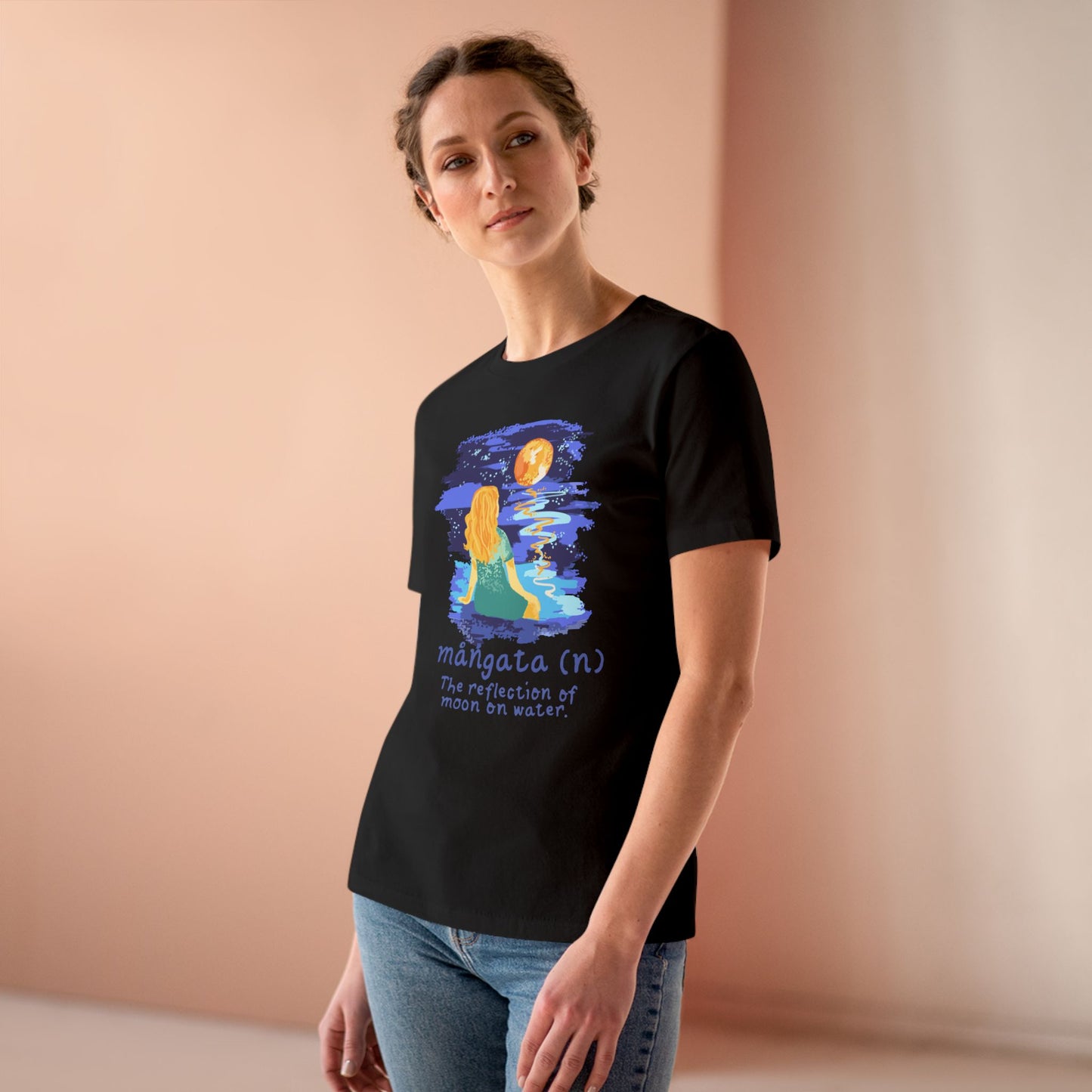 Swedish Mangata Moon Reflection Women's Tee