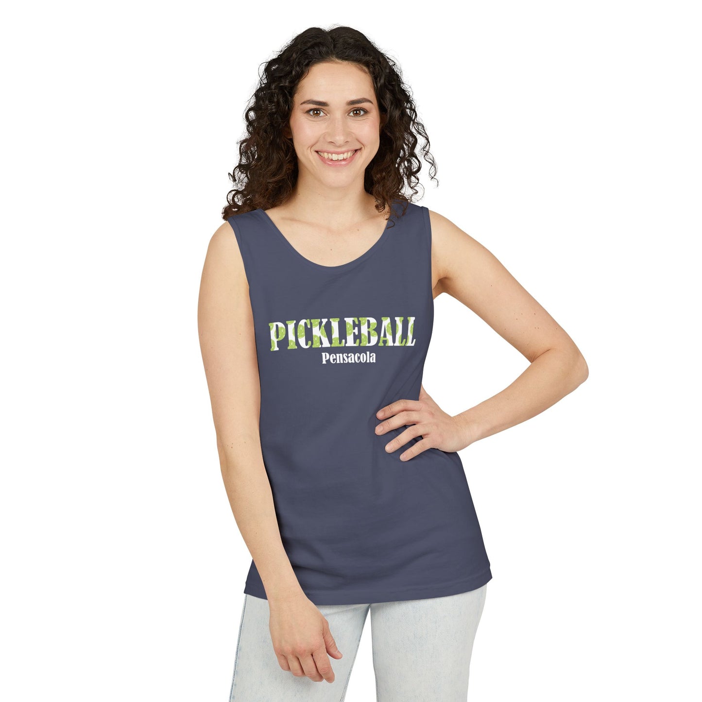 Personalizable! Pickleball Unisex Tank Top, Summer Sports Apparel, Gift for Athletes, Casual Wear, Pickleball Lover Top