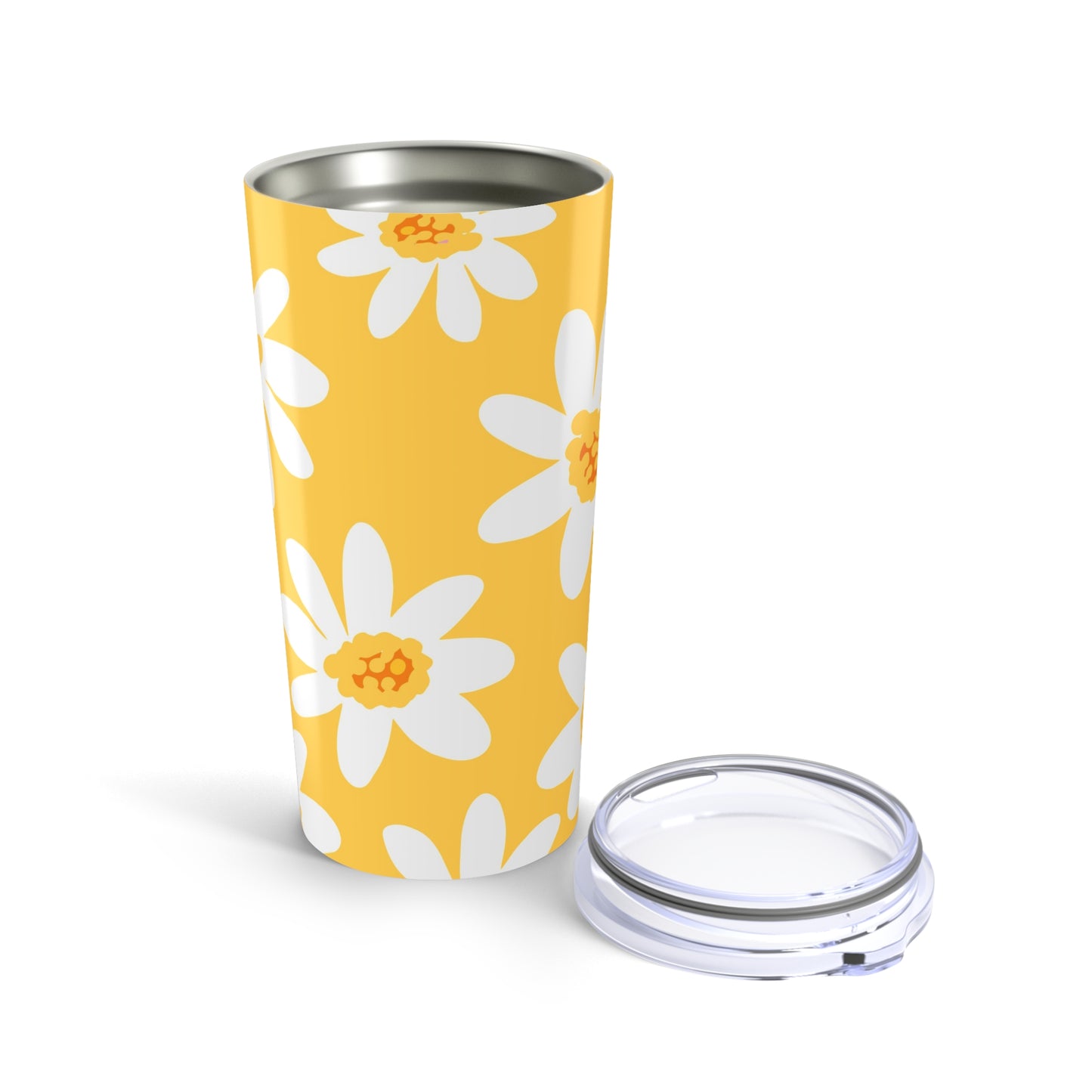 Sunshine Daisy Tumbler 20oz | Floral Drinkware | Summer Vibes | Perfect Gift | Travel Mug | Eco-Friendly | Birthday Gift | Party Favor