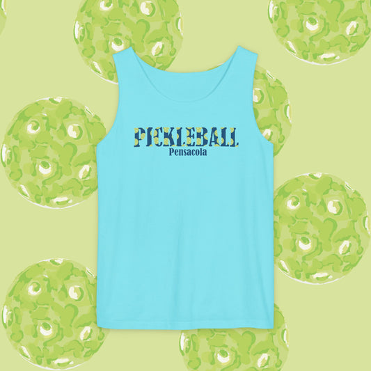 Personalizable! Pickleball Unisex Tank Top, Summer Sports Apparel, Gift for Athletes, Casual Wear, Pickleball Lover Top