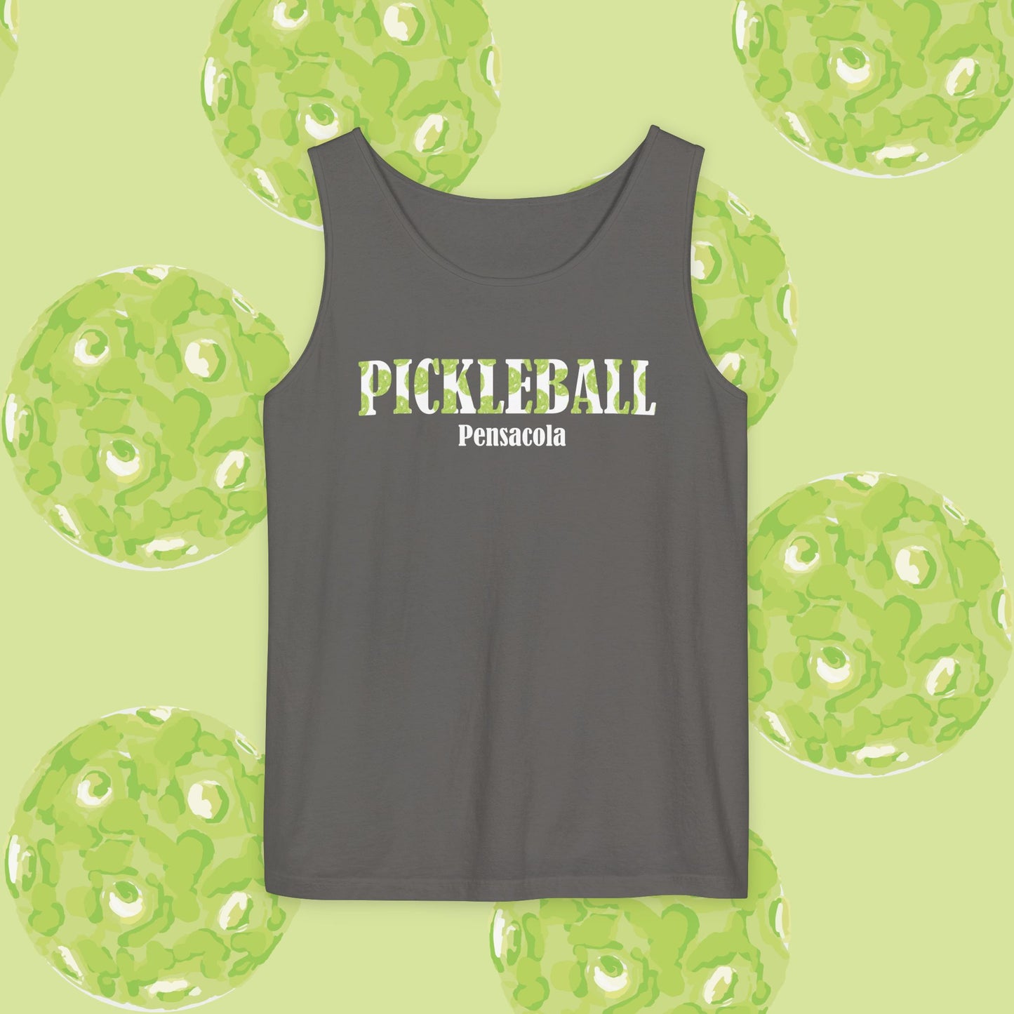 Personalizable! Pickleball Unisex Tank Top, Summer Sports Apparel, Gift for Athletes, Casual Wear, Pickleball Lover Top