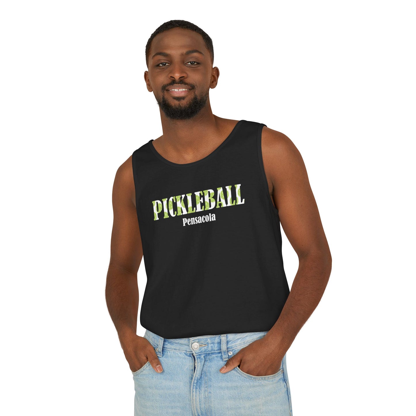 Personalizable! Pickleball Unisex Tank Top, Summer Sports Apparel, Gift for Athletes, Casual Wear, Pickleball Lover Top