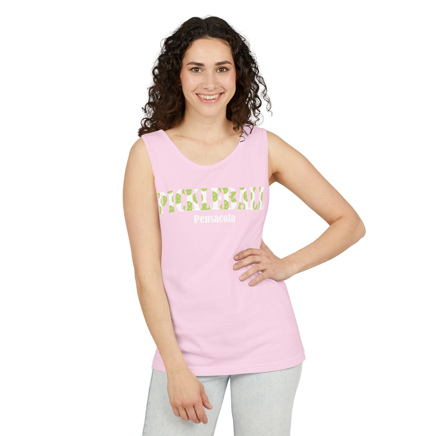 Personalizable! Pickleball Unisex Tank Top, Summer Sports Apparel, Gift for Athletes, Casual Wear, Pickleball Lover Top