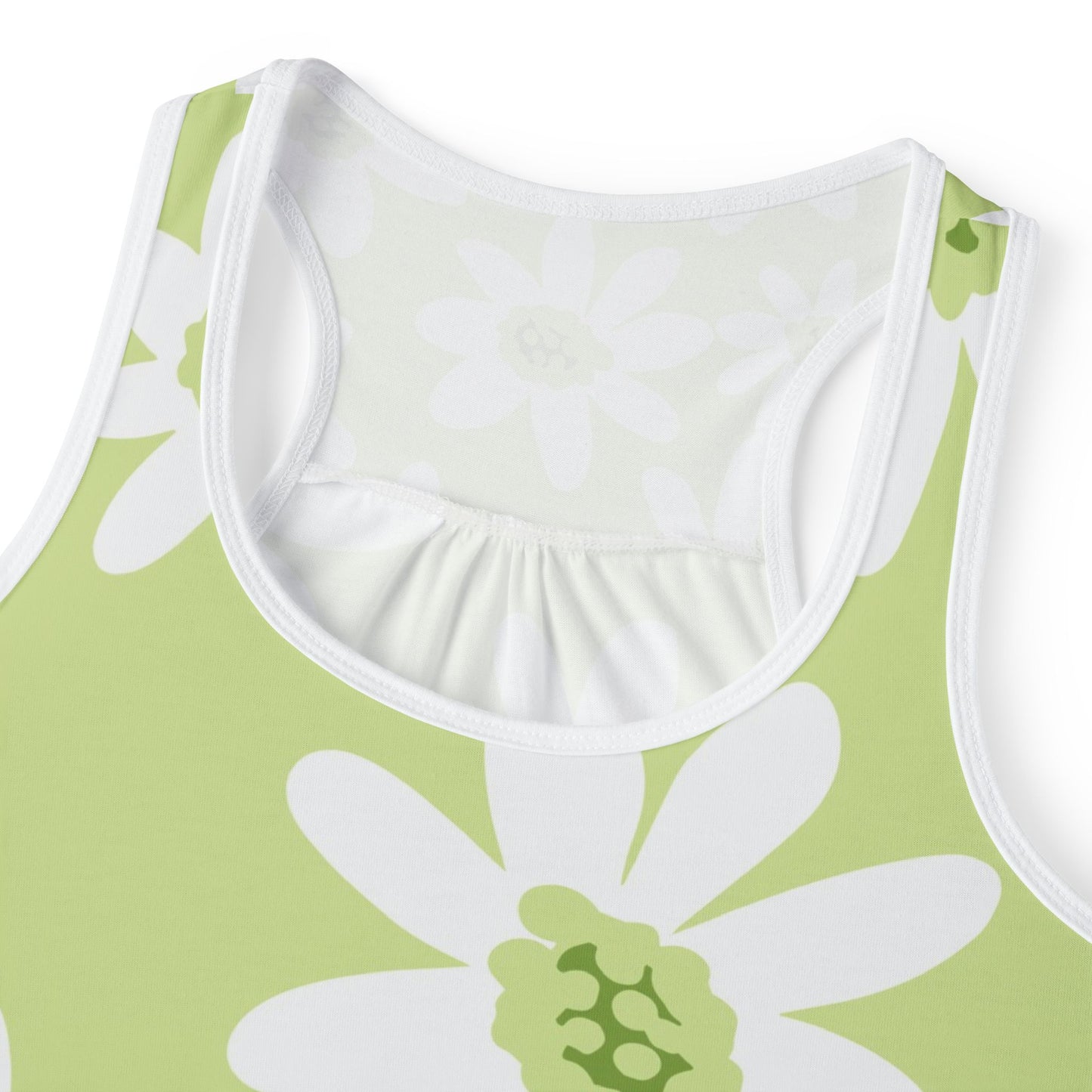 Floral Women's Tank Top - Perfect for Summer, Vacation, and Everyday Wear, Floral Print Summer Top, Casual Elegance, Gift for Her