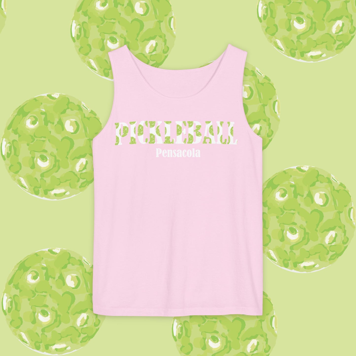 Personalizable! Pickleball Unisex Tank Top, Summer Sports Apparel, Gift for Athletes, Casual Wear, Pickleball Lover Top