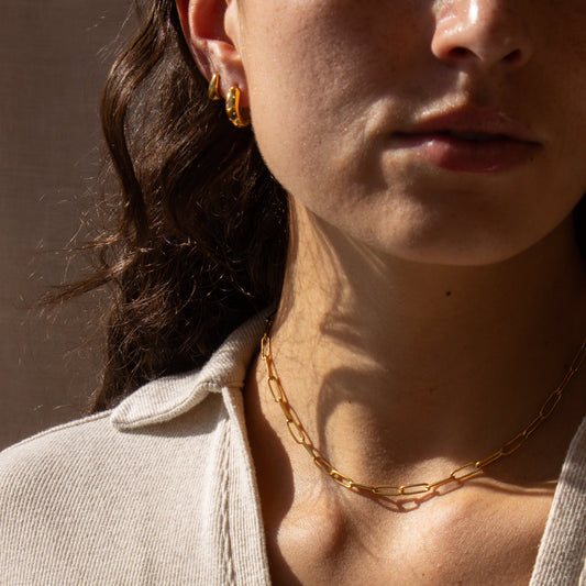 Ophelia Paperclip Chain Necklace