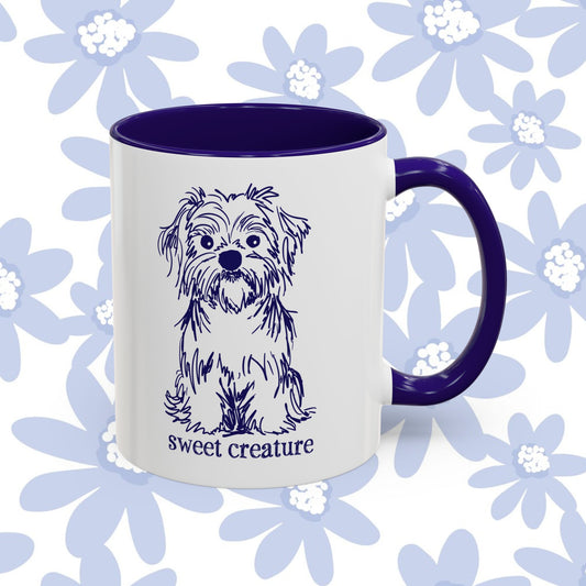 Colorful Dog-Themed Mugs for Pet Lovers | Sweet Creature Design, Gift for Dog Owners, Coffee Mug, Cute Mug, Home Decor