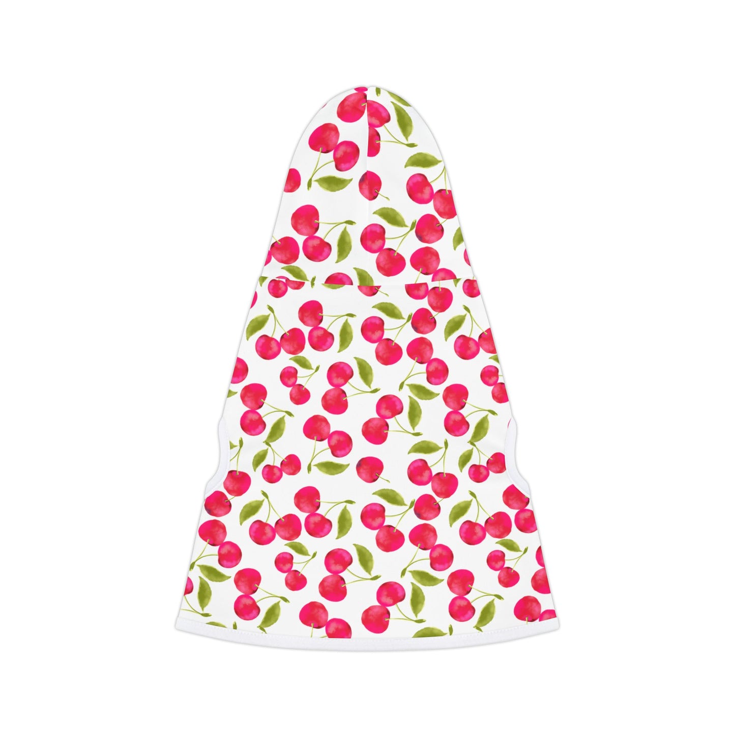 Charming Cherry Pet Hoodie, Cute Dog Sweater, Adorable Pet Outfit, Stylish Pet Wear, Cozy Hoodie for Small Pets