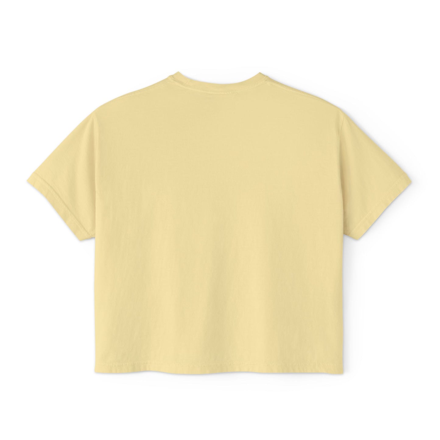 Sunny Floral Women's Boxy Tee - Casual Comfort for Every Occasion