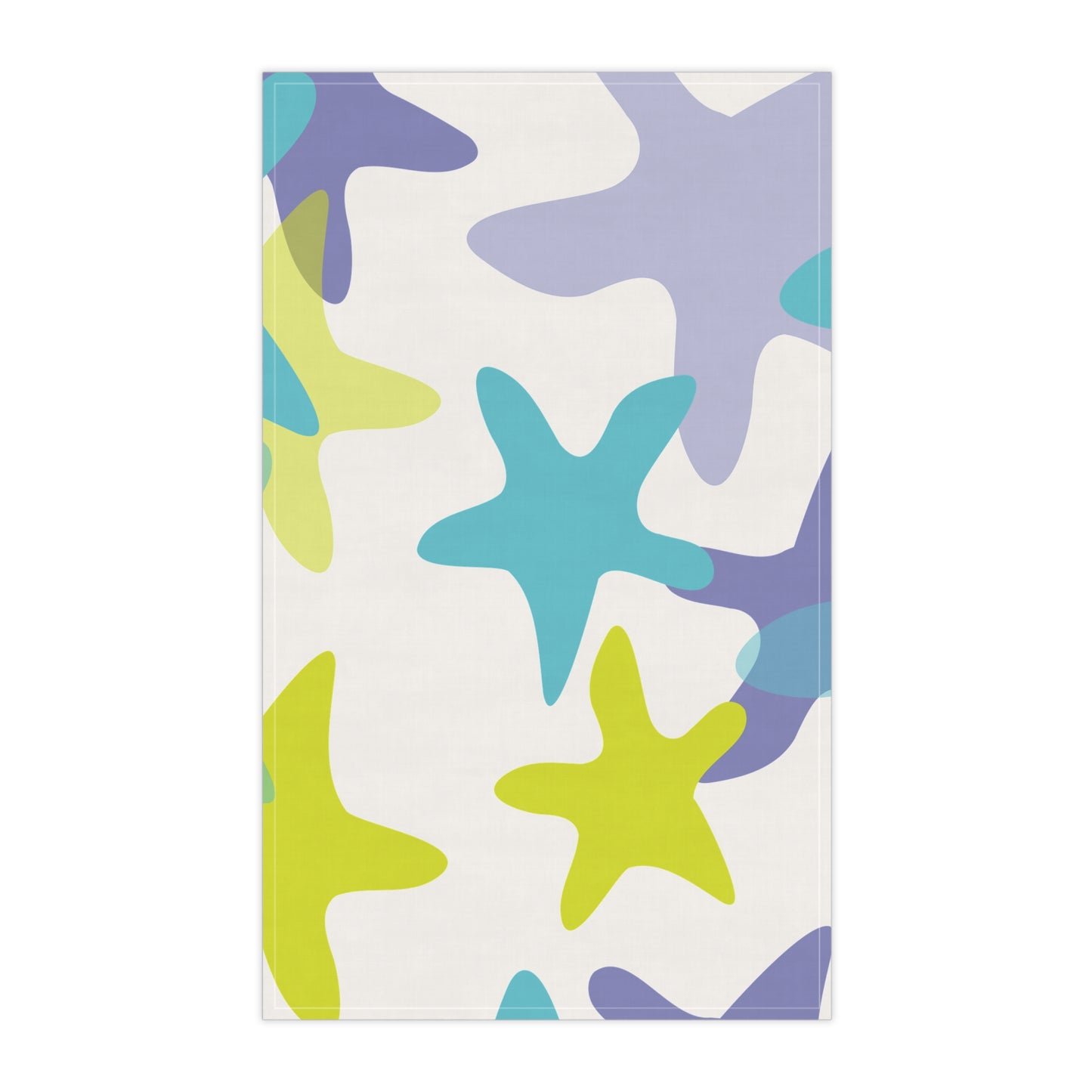 Vibrant Starfish Tea Towels - Beach Decor, Kitchen Essentials, Fun Gift, Nautical Theme, Entertaining, Summer Vibe
