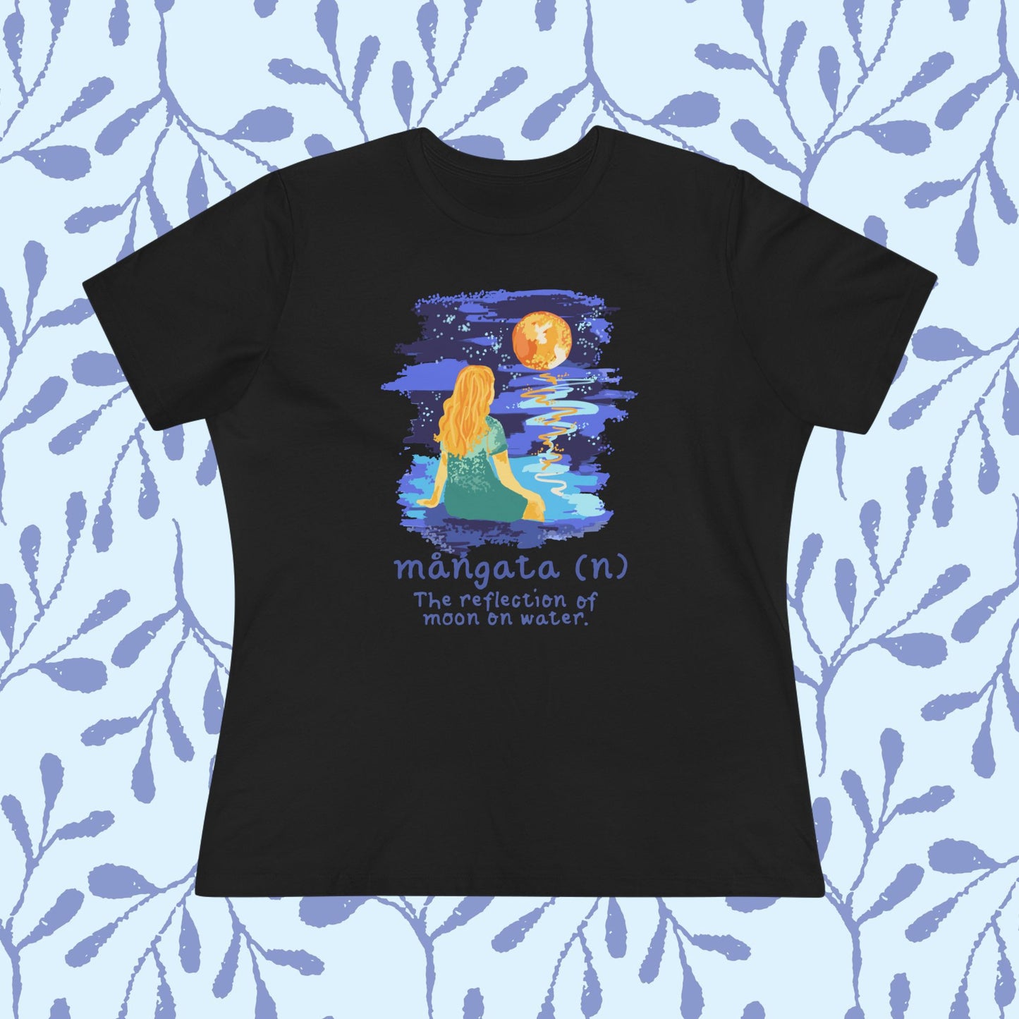 Swedish Mangata Moon Reflection Women's Tee