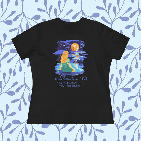 Swedish Mangata Moon Reflection Women's Tee