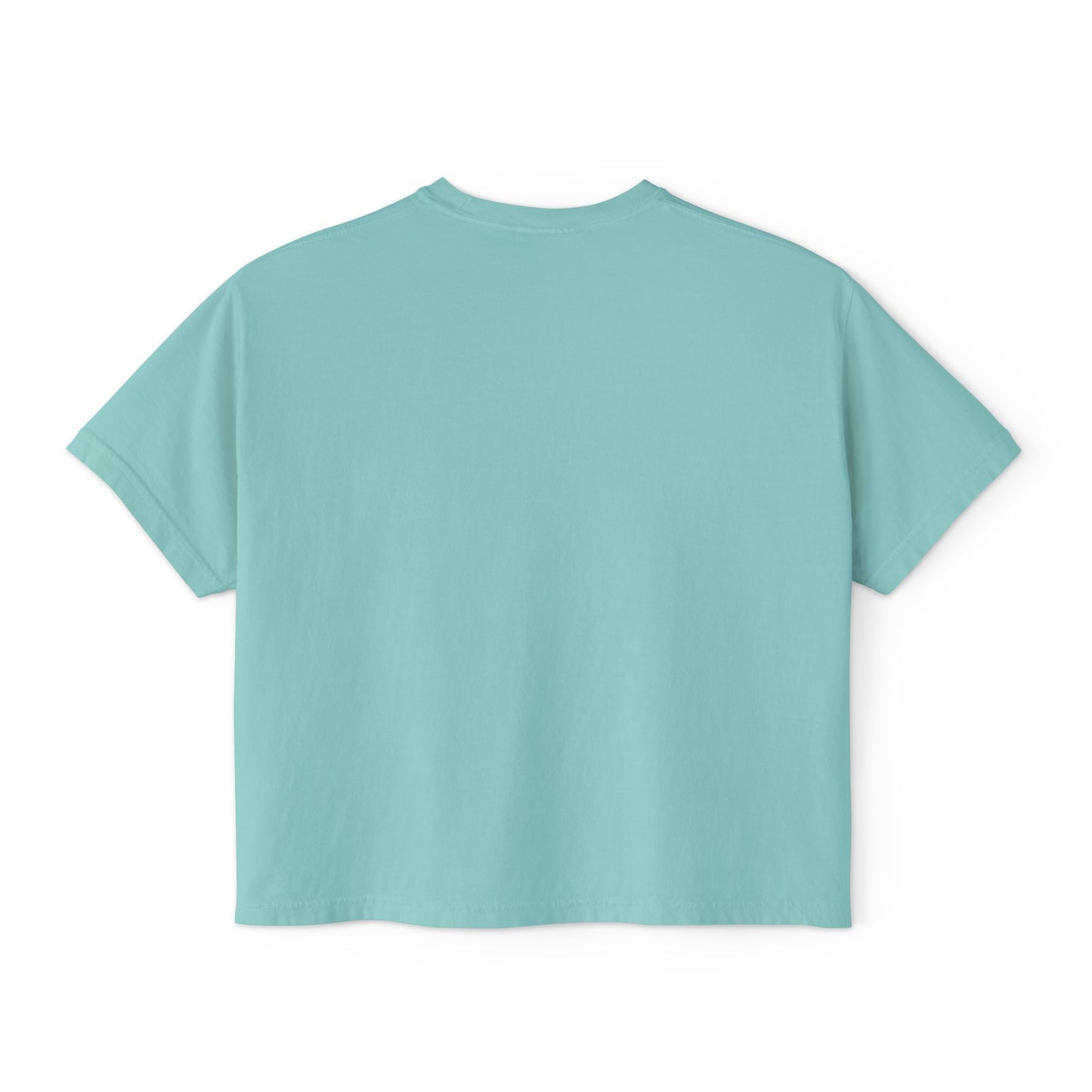 Sunny Floral Women's Boxy Tee - Casual Comfort for Every Occasion