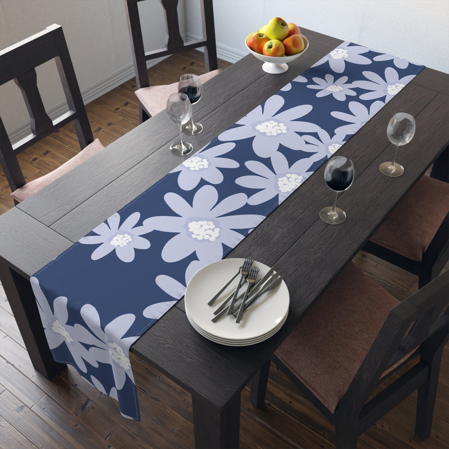 Charming Floral Table Runner, Elegant Cotton/Poly Table Decor for Stylish Dining, Perfect for Weddings, Home Gatherings, and Seasonal [...]