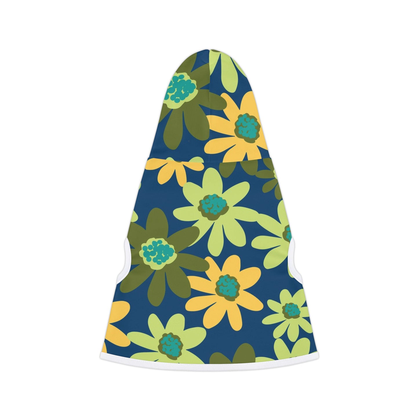 Floral Pet Hoodie - Cozy Dog or Cat Sweatshirt, Cute Pet Clothing, Flower Pattern Hoodie, Spring Dog Apparel, Gift for Pet Lovers