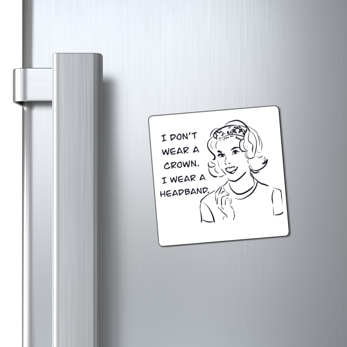 Sassy Headband Magnet | Fun Fridge Decor for Fashion Lovers, Gift for Friends, Playful Kitchen Accessory, Unique Home Decor, Feminine [...]