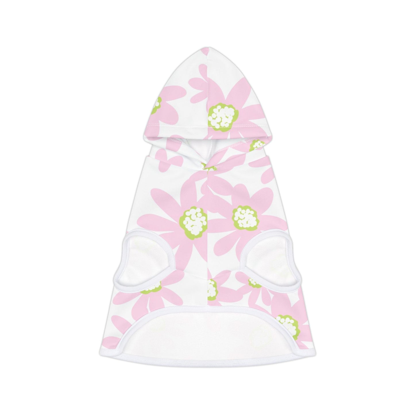 Floral Pet Hoodie for Cats, Cute Pet Hoodie, Cozy Pet Apparel, Spring Fashion for Pets, Gift for Pet Lovers