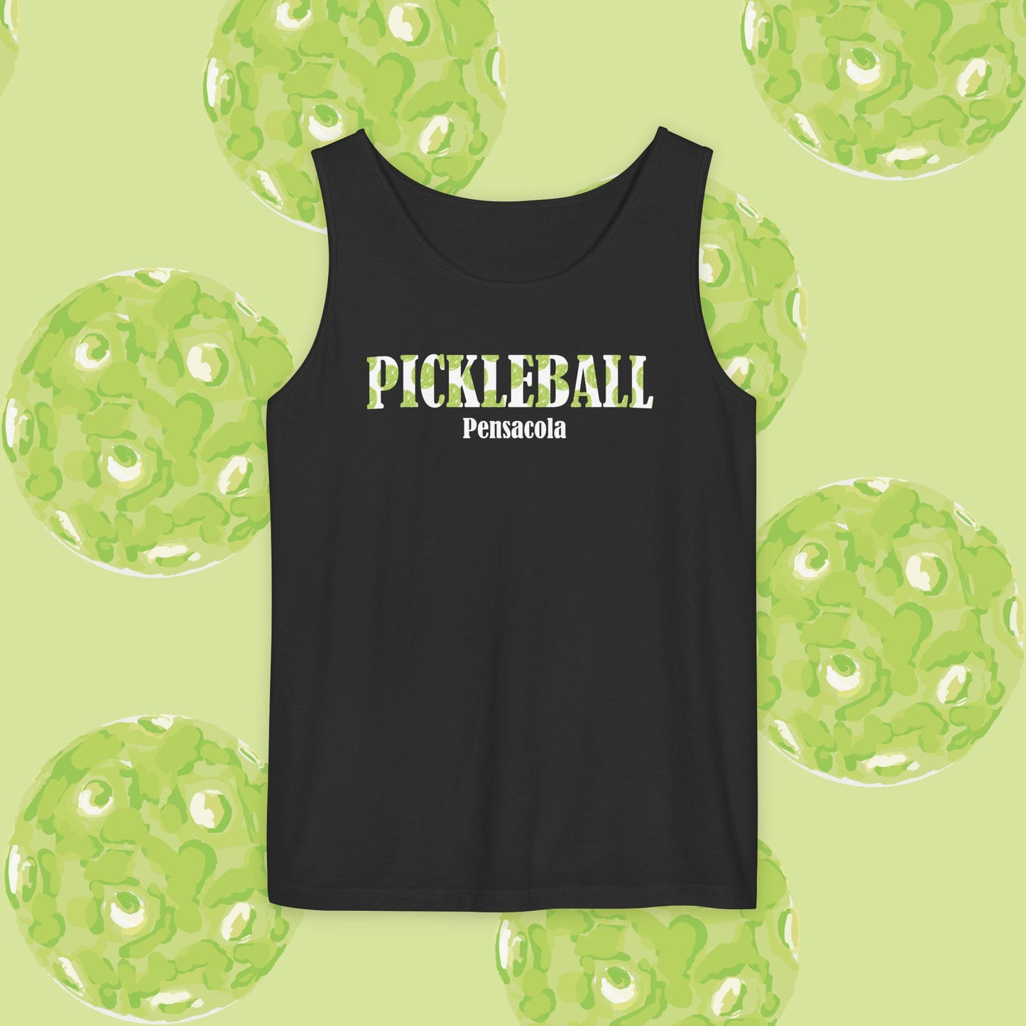 Personalizable! Pickleball Unisex Tank Top, Summer Sports Apparel, Gift for Athletes, Casual Wear, Pickleball Lover Top