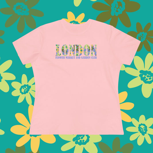 London Floral Market and Garden Cotton Tee