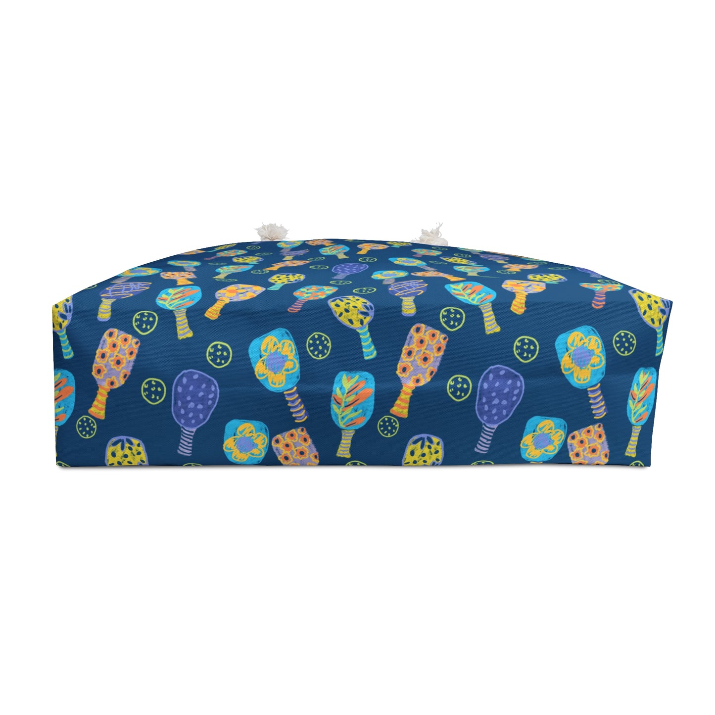 Whimsical Pickleball Paddle Weekend Tote Bag