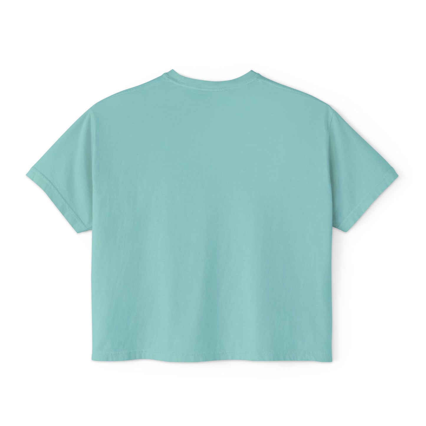 Sunny Floral Women's Boxy Tee - Casual Comfort for Every Occasion