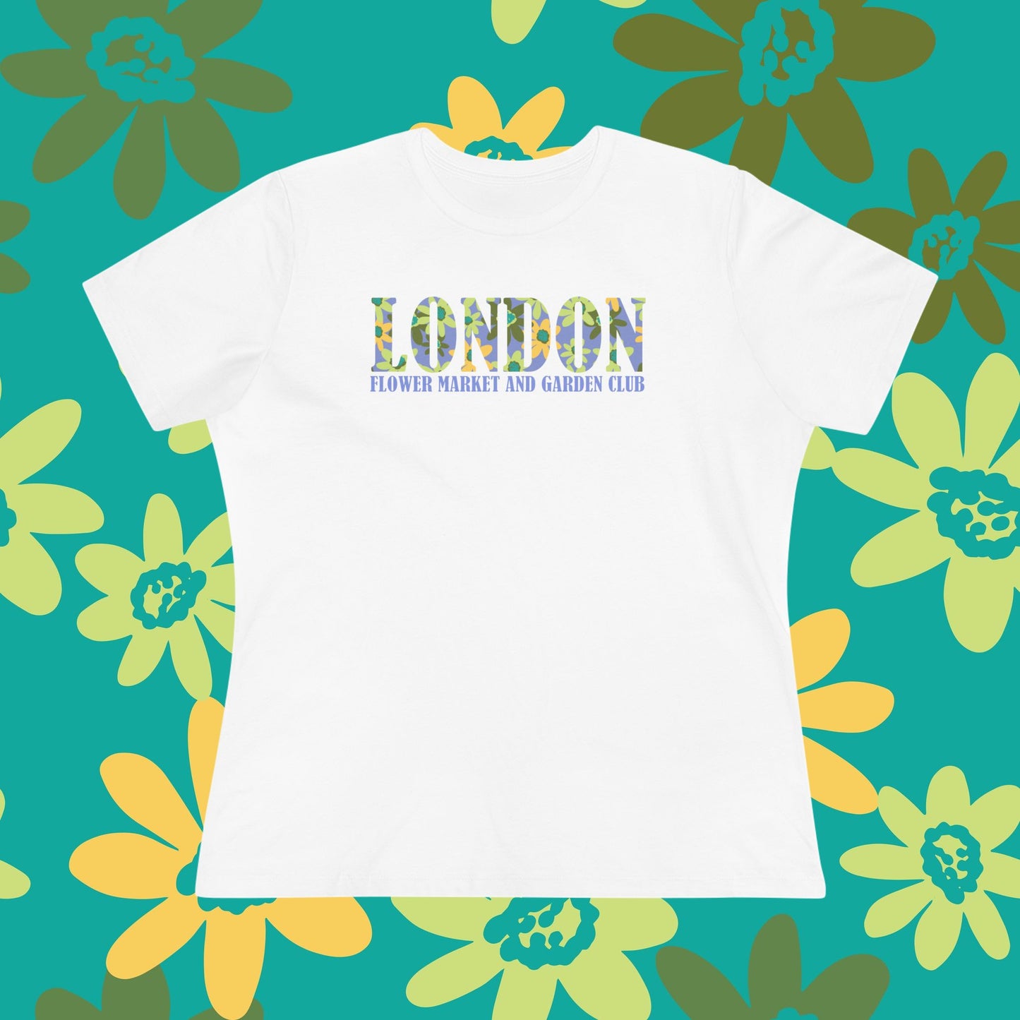 London Floral Market and Garden Cotton Tee
