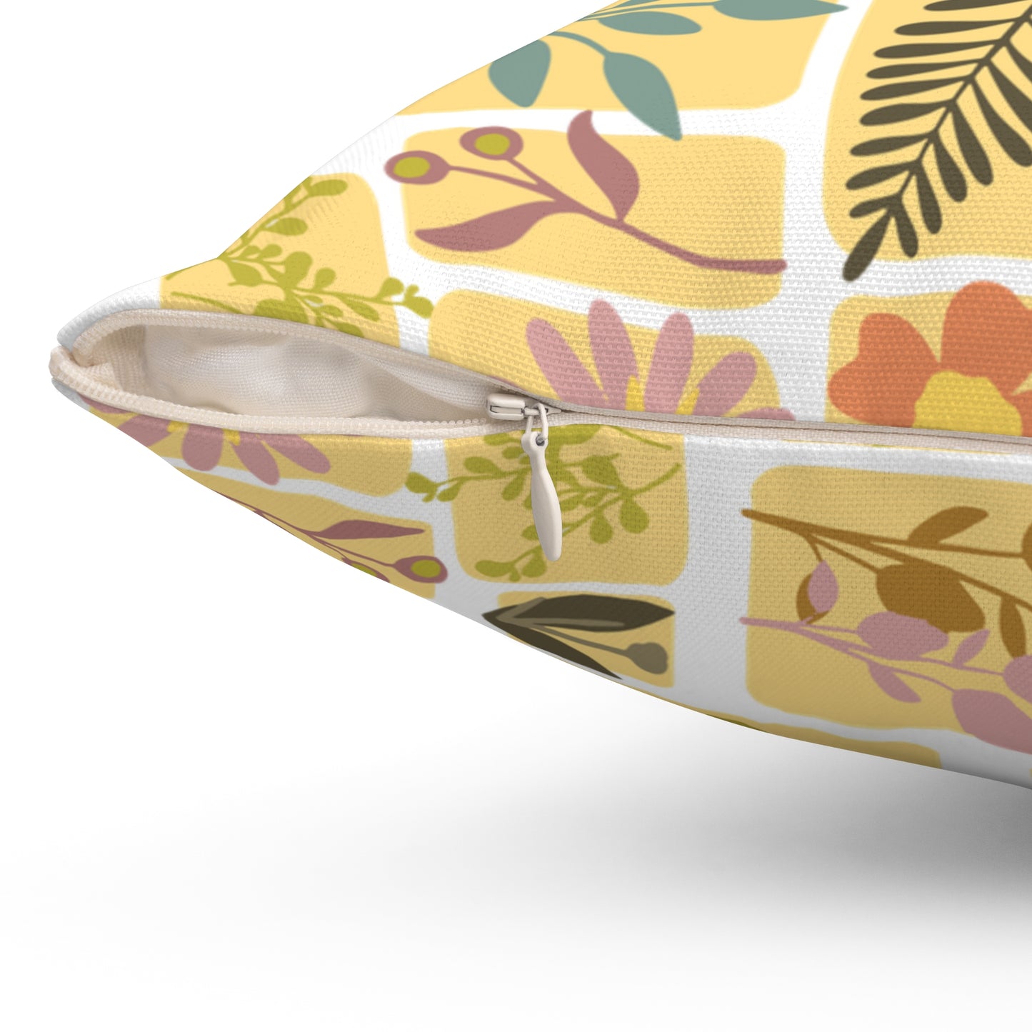 Boho Floral Pillow, Cozy Home Decor, Gift for Nature Lovers, Couch Accents, Farmhouse Style, Spring Decoration