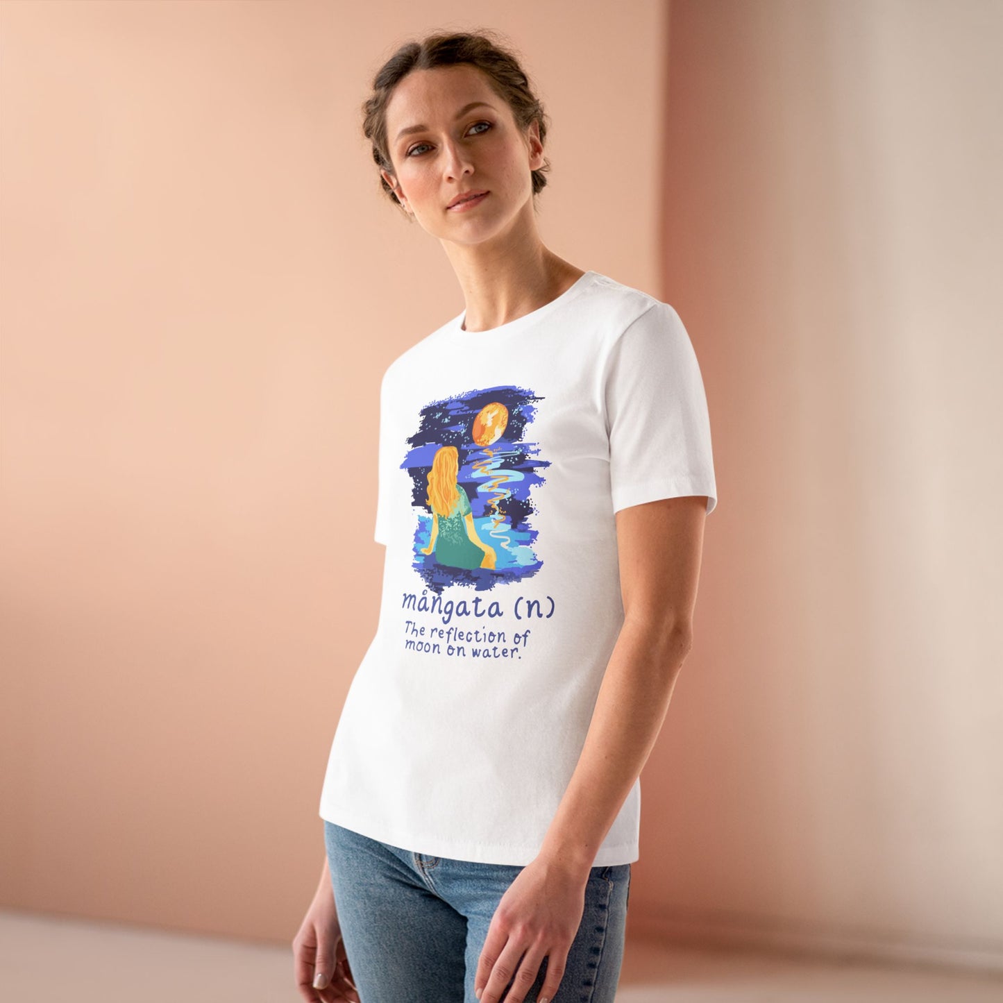Swedish Mangata Moon Reflection Women's Tee