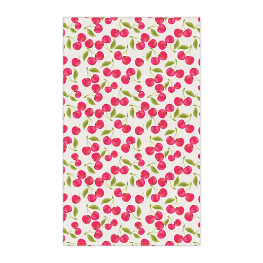 Cherry Blossom Tea Towels, Floral Kitchen Decor, Cute Gifts for Home, Summer Party Accessories, Eco-Friendly Dish Towels, Berry Themed [...]