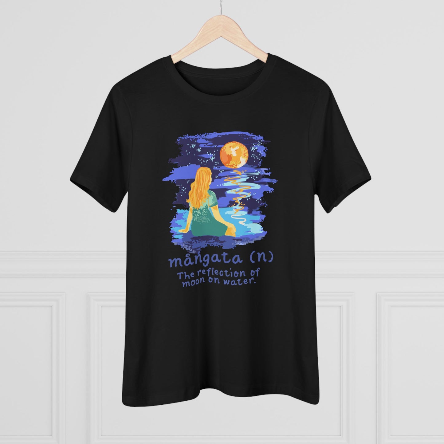 Swedish Mangata Moon Reflection Women's Tee