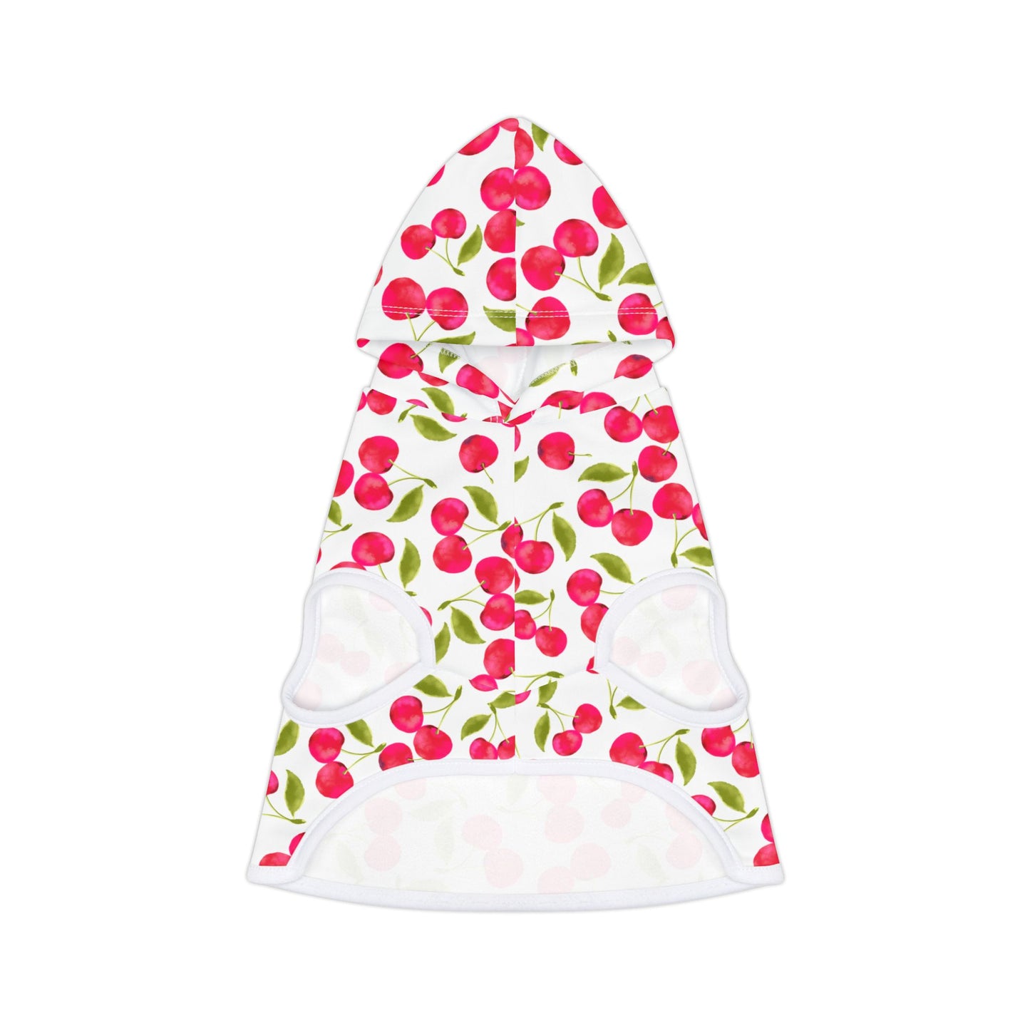 Charming Cherry Pet Hoodie, Cute Dog Sweater, Adorable Pet Outfit, Stylish Pet Wear, Cozy Hoodie for Small Pets