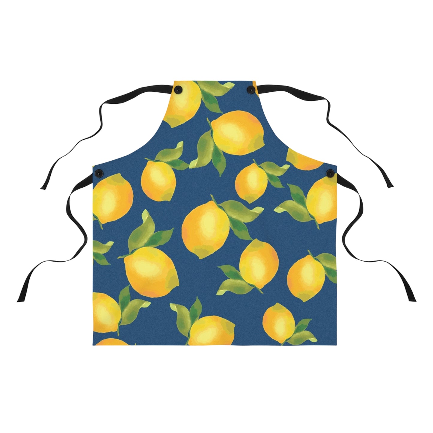 Lemon-Themed Apron | Perfect for Baking, Cooking, Gardening, Gifts, Summer BBQs