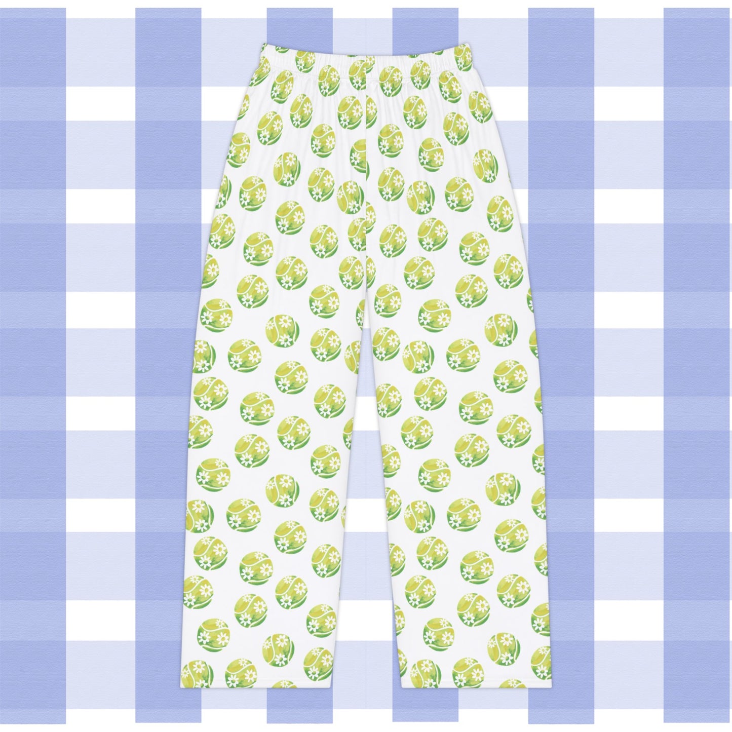 Women's Citrus Watercolor Pajama Pants - Lemon Lime All-Over Print Sleepwear