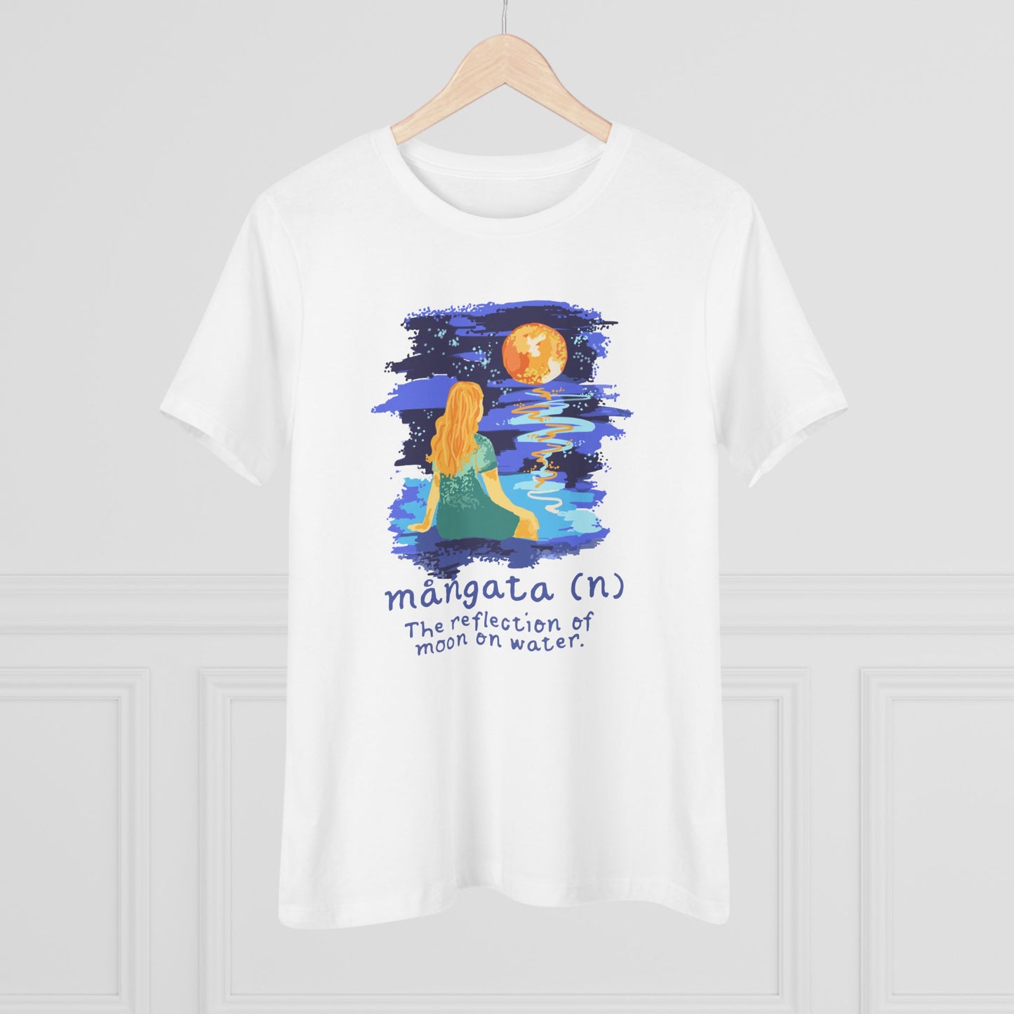 Swedish Mangata Moon Reflection Women's Tee