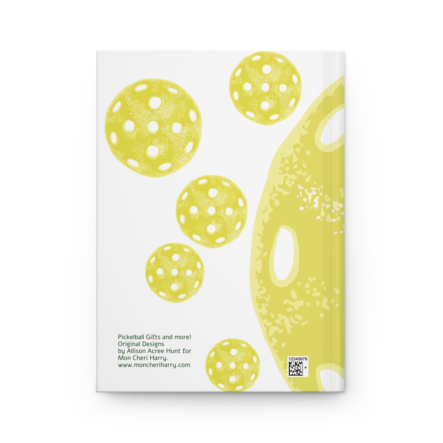 Pickleball Journal – “I Like Pickleball and Maybe Three People” Hardcover Notebook