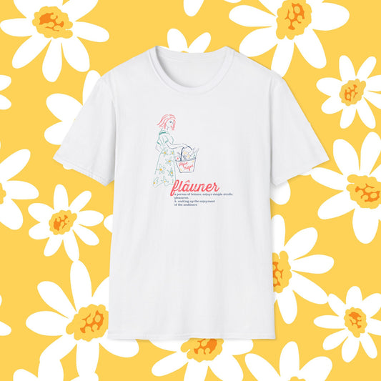 French Flauner Unisex T-Shirt - Leisurely Strolls and Picnics Lover Gift