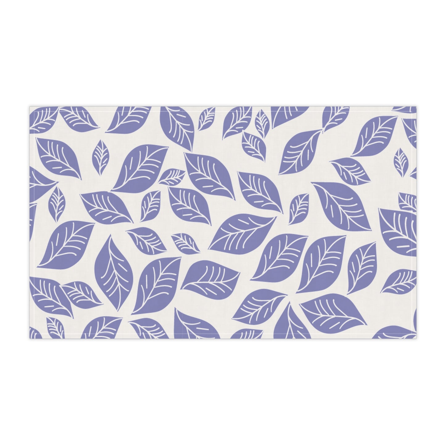 Charming Leaf Pattern Tea Towels, Kitchen Decor, Farmhouse Style, Gift for Her, Eco-Friendly Kitchen Accessories