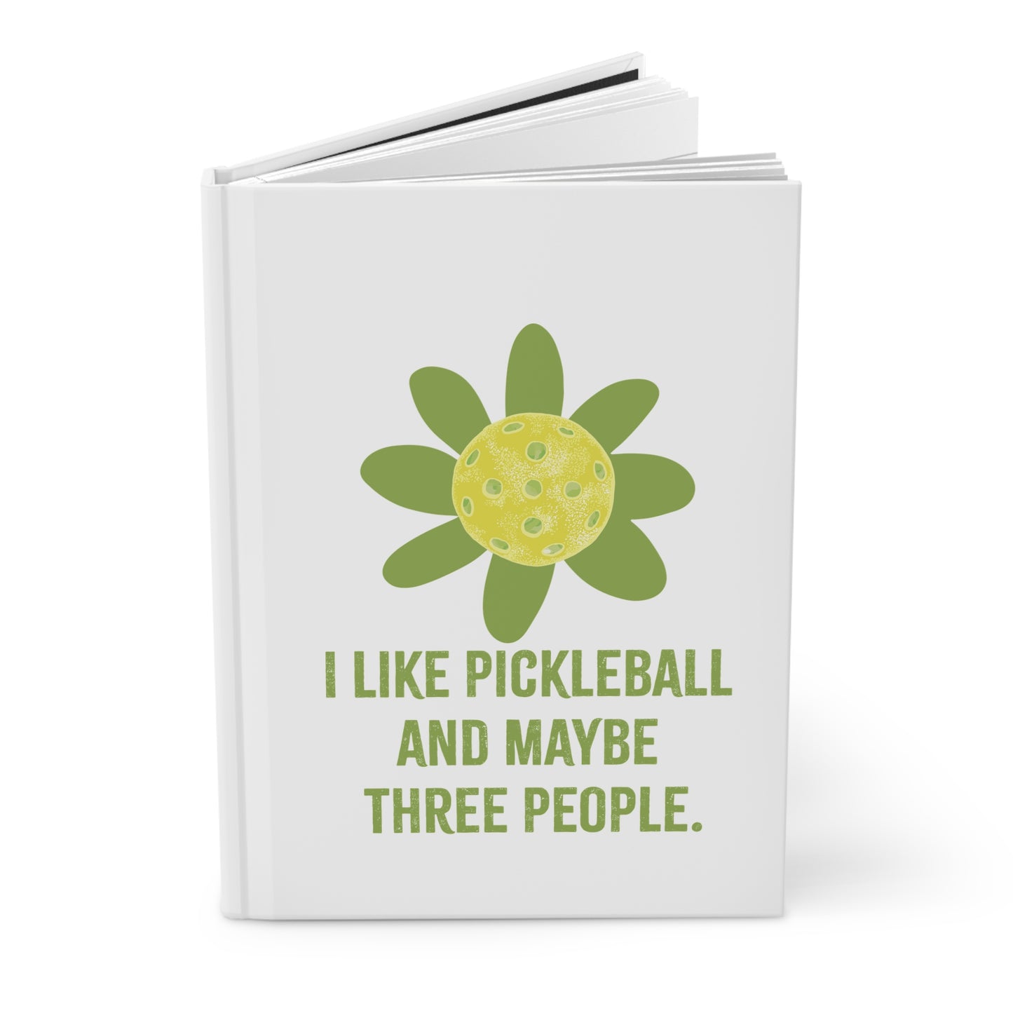Pickleball Hardcover Journal Matte...Perfect gift for all your pickleball friends!