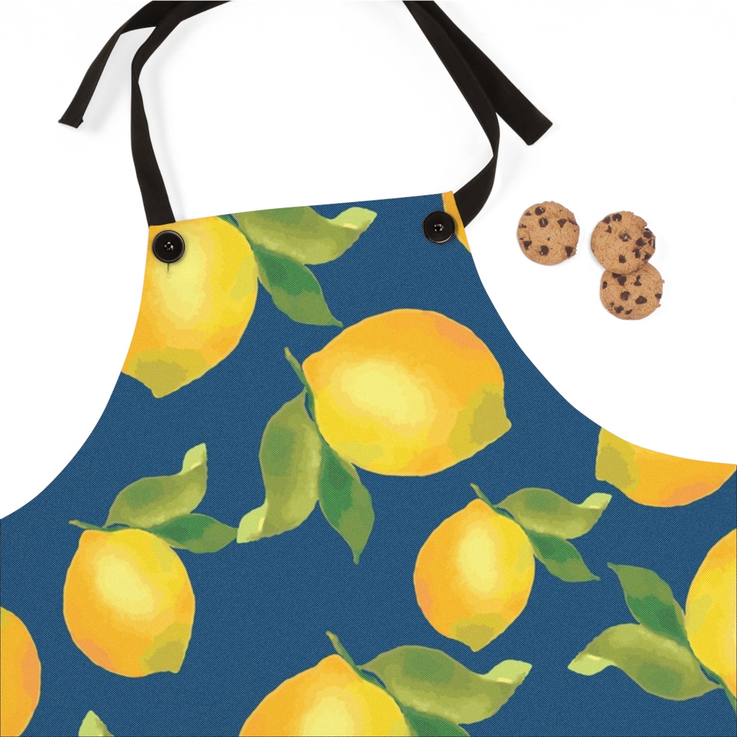 Lemon-Themed Apron | Perfect for Baking, Cooking, Gardening, Gifts, Summer BBQs
