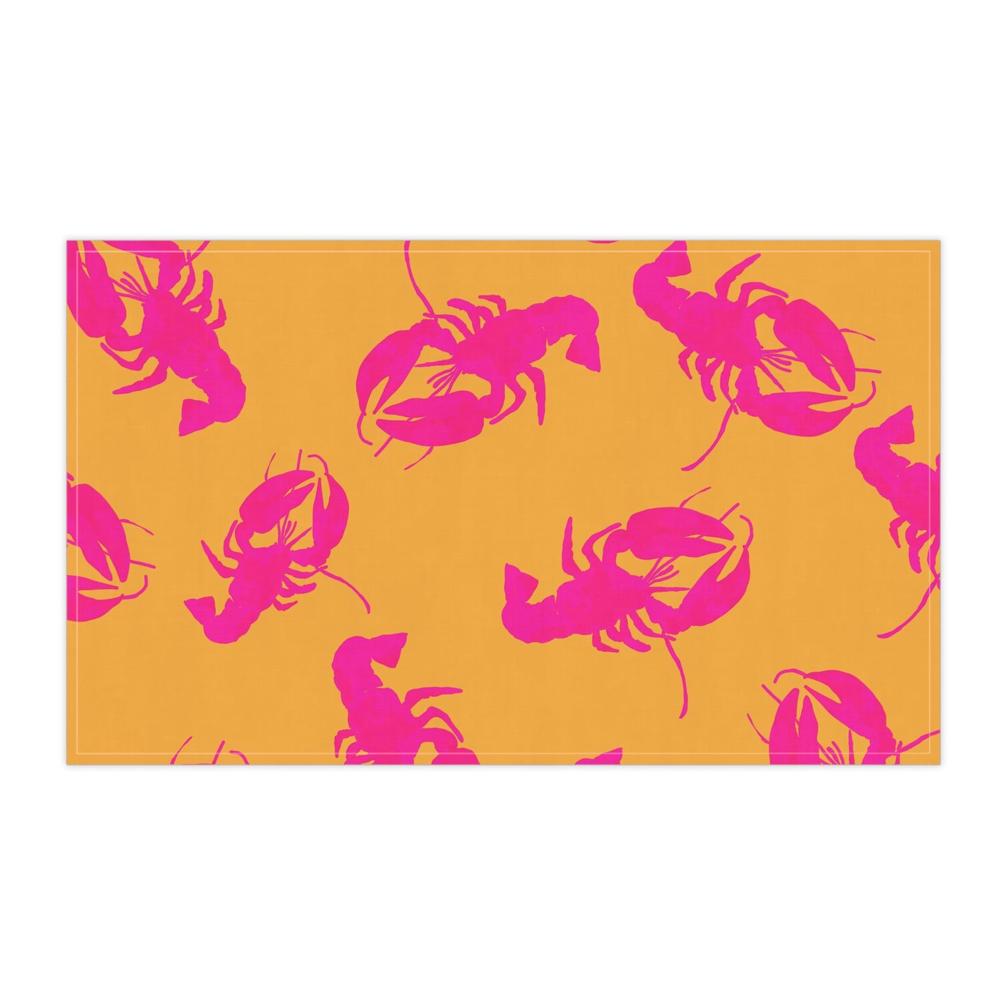 Vibrant Lobster Print Tea Towels, Fun Kitchen Decor, Coastal Gift, Summer Parties, Beach House Accessories, Vibrant Home Essentials