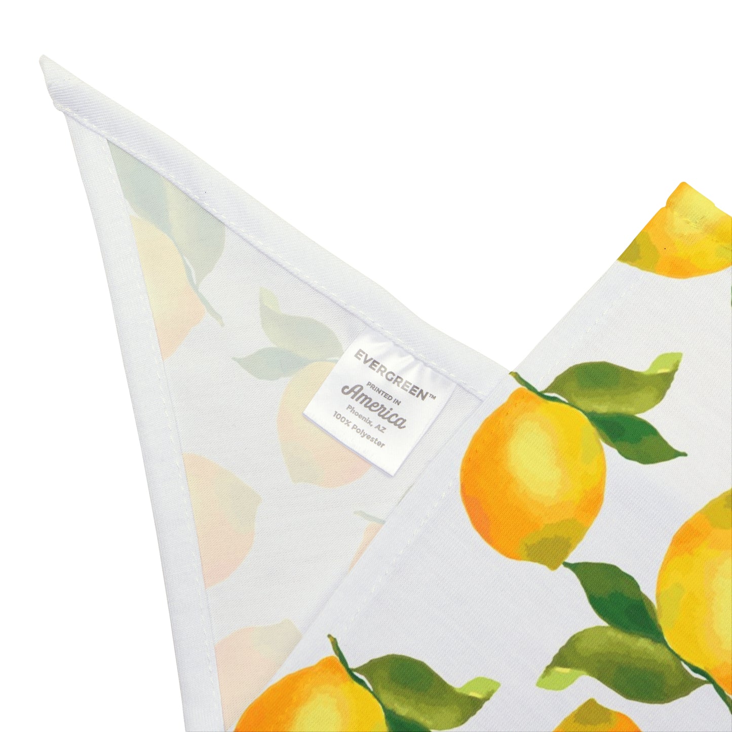 Lemon Print Pet Bandana, Summer Dog Accessory, Cute Pet Apparel, Gift for Dog Lovers, Floral Dog Scarves, Pet Birthday Party